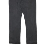 LEVI'S Womens Regular Fit Black Denim Jeans W37 L31 Classic Zip Cotton Blend