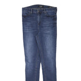 GUESS Womens Jeans Blue Slim Skinny Denim Medium W28 L30 Stylish Zip Fastening