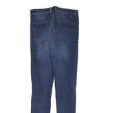 GUESS Womens Jeans Blue Slim Skinny Denim Medium W28 L30 Stylish Zip Fastening
