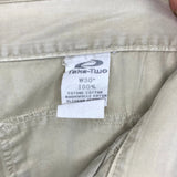 Take Two Cargo Shorts - 32W UK 12 Beige Cotton