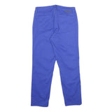 CALVIN KLEIN JEANS Womens Cotton Blend Blue Slim Skinny Trousers W30 L28 Casual