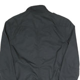 LEVI'S Mens Black Zip Polyester Blend Bomber Jacket M Plain Casual Outerwear