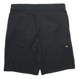 DICKIES Mens Black Casual Shorts XL W40 Polyester Blend Comfort Workwear
