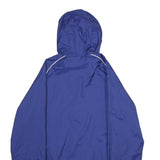 ADIDAS Mens Blue FC Reinach Zip Hooded Polyamide Track Jacket S Lightweight