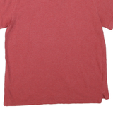 POLO RALPH LAUREN Mens Red Polo Shirt Short Sleeve Plain XL Classic Cotton