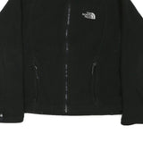 THE NORTH FACE Womens Black Outdoor Jacket M Polyester Blend Zip Fleece
