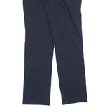 CARHARTT Mens Cotton Blend Navy Relaxed Fit Straight Trousers W30 L34 Workwear
