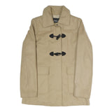 MAX&CO Womens Beige Zip Jacket UK 12 Polyester Blend Classic Fit Elegant Toggle