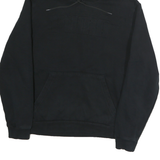 PUMA Mens Black Embossed Logo Pullover Hoodie L Cotton Casual Sportswear