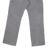 DICKIES Mens Jeans Grey Relaxed Straight Denim Medium W32 L28 Workwear Durable