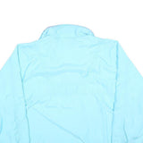 K-WAY Womens Blue & Lilac Lightweight Zip Jacket L Polyester Blend Plain