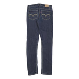 LEVI'S 711 Womens Slim Blue Denim Medium Wash Jeans W26 L28 Classic Cotton Blend