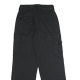 DICKIES Mens Polyester Blend Black Regular Cargo Trousers W30 L31 Workwear Zip