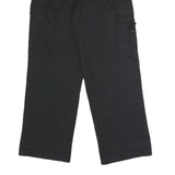 DICKIES Mens Polyester Blend Black Regular Cargo Trousers W30 L31 Workwear Zip