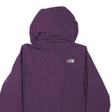 THE NORTH FACE Womens Purple Outdoor Jacket S Polyester Blend Zip Hooded