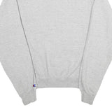 CHAMPION Mens Grey Mount Mary University Crew Neck S Cotton Blend Sweatshirt