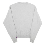 CHAMPION Mens Grey Mount Mary University Crew Neck S Cotton Blend Sweatshirt