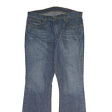 RALPH LAUREN POLO JEANS COMPANY Mens Jeans Blue Regular Flared Denim Medium W34