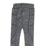 Womens Joggers Black & White Speckled Regular Slim M W25 L23 Activewear