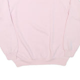 HANES Womens Pink Pullover Crew Neck M Cute Bear Graphic Sweatshirt