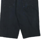 LEVI'S Mens Shorts Black Cotton Blend Casual L W32 Classic Fit Denim