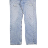 LEVI'S 505 Mens Jeans Blue Regular Straight Denim Light W34 L32 Classic Style