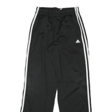 ADIDAS Mens Joggers Black & White Classic Tapered L W26 L30 Sportswear