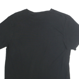 LEVI'S Mens Black T-Shirt L Short Sleeve Crew Neck Logo Print Cotton Casual