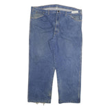 DICKIES Mens Regular Fit Blue Denim Jeans W44 L29 Classic Cotton Zip