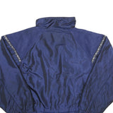 OUTBROOK Womens Blue Navy Jacket UK 26 Polyester Blend Zip Lightweight Casual