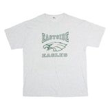 RUSSELL ATHLETIC Mens Grey Eastside Eagles Graphic T-Shirt XL Short Sleeve Crew