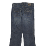 CALVIN KLEIN Womens Regular Fit Blue Denim Jeans W28 L29 Stylish Cotton Blend