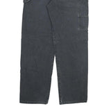 DICKIES Mens Regular Fit Straight Denim Jeans Black W34 L32 Workwear Utility