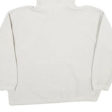 LEVI'S Mens White Pullover Hoodie L Cotton Soft Comfort