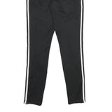 ADIDAS Womens Joggers Black & White Slim Tapered UK 6 W26 L29 Classic Sportswear