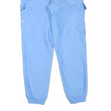 NIKE Mens Joggers Blue S W28 L30 Casual Fit Cargo Style Swoosh Logo
