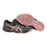 ASICS Sneaker Trainers Black Synthetic Womens UK 3