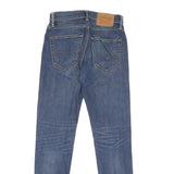 LEVI'S 512 Tapered Mens Jeans Blue Regular Denim Medium W27 L32 Stylish Zip