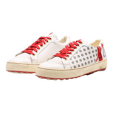 DUCA DEL COBA Sneaker Trainers White Leather Womens UK 3