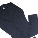 DICKIES Mens Navy Blue Cotton Blend Classic Dungarees M W36 L29 Workwear Overall