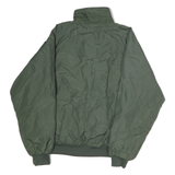 MISTY MOUNTAIN Womens Green & Purple Zip Jacket XL Polyester Plain Reversible