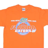 STEP AHEAD Mens Orange Florida Gators Graphic T-Shirt M Short Sleeve Crew Neck