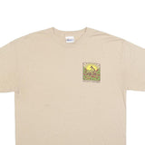 HANES Mens Beige Project Rwanda Graphic T-Shirt L Short Sleeve Crew Neck