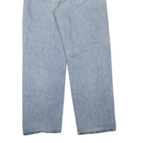 DICKIES Mens Jeans Blue Regular Straight Denim Medium W36 L32 Cotton Blend Zip