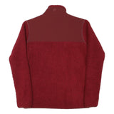 BERGHAUS Womens Red Jacket M Polyester Blend Fleece Outdoor Zip Up Casual