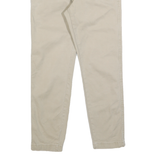 LEVI'S Mens Cotton Blend Beige Regular Zip Trousers W29 L25 Casual Classic Fit