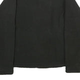 THE NORTH FACE Womens Black Jacket M Polyester Zip Plain Casual Outdoor Warm