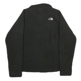 THE NORTH FACE Womens Black Jacket M Polyester Zip Plain Casual Outdoor Warm