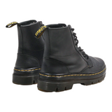 DR MARTENS Combs Lace-Up Boots Black Leather Womens UK 3