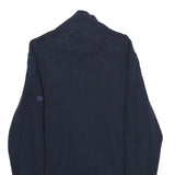 BEN SHERMAN Mens Blue Cotton Zip Jacket M Plain Casual Lightweight Stylish